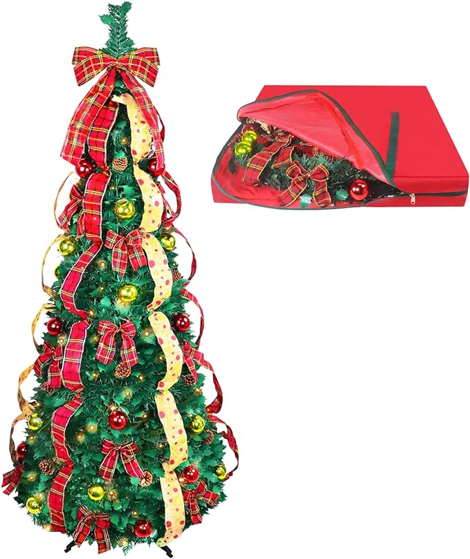 7 Ft Pull up Christmas Tree